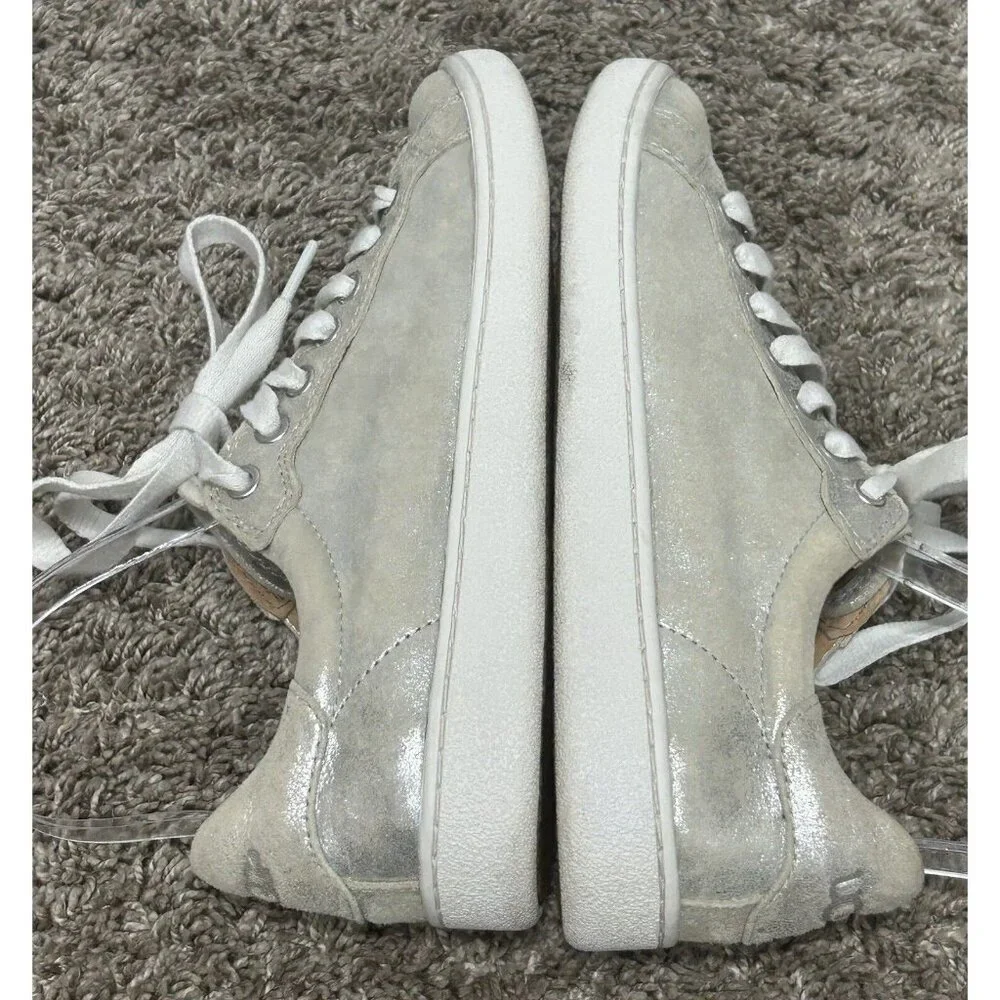 UGG Women’s Lace Up Metallic Sneaker Shoes Size 7 milo street core minimalist